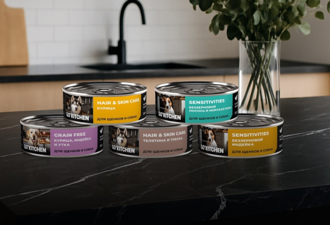 Влажные корма для собак