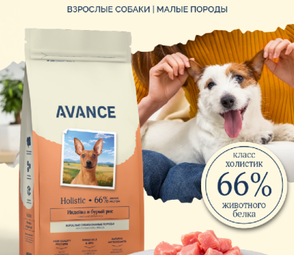 Сухие корма для собак