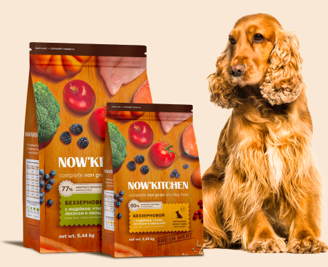 Сухие корма для собак